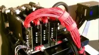 Vega's 4-Way Titan Open Display Liquid Cooled Build / 3960X / RIVE / NEX1500 / Quad-SLI
