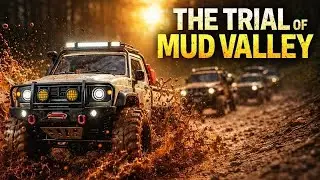 RC Trucks Stuck in Mud Valley Rescue