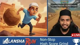 LIVE: Catch Me If You Can! 🏃&zwj;♂️💨 | Alansha Run High Score Grind