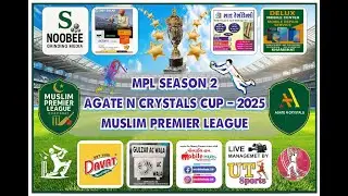 Semi Finals | Muslim Premier League Season 2 | MPL 2025 | Khambhat-Anand | UT Sports Live