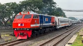 ATAP STASIUN TERBANG,RAMAINYA KERETA NGEBUT EDAN DI STASIUN WONOKROMO