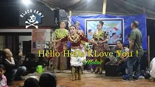 Hello² I Love You 💞 Melisa 👉BLACK🏴‍☠️ARMY Show in Camp Andres [2/4/2023]