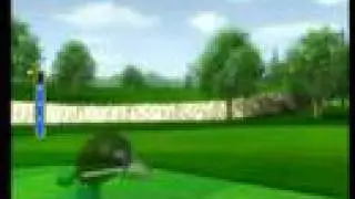 Wii Sports Golf Hole3 旗包み Albatross!!