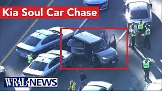 Multi-county chase comes to a stop along I-40/I-85 in Mebane