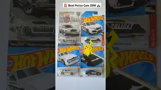 Choose Best Police Cars Hot Wheels JDM #hotwheels #honda #nissan #mazda #diecastcars #jdm #pokemon