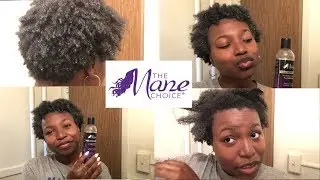 The Mane Choice Easy on the Curls Detangling Hydration Conditioner Review on 4c hair| Ky&rsquo;Quana M