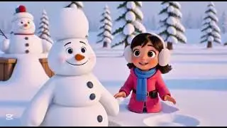 Magic in the Snow ❄️ The Friendly Snowman 3D Cartoon for Kids