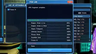 [PSO2] Affixing the ultimate Dark Falz Persona slayer