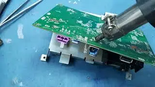 How to Replacement Hp scanjet 5000 s4 USB port not working USB error