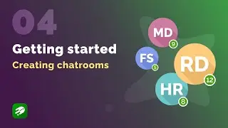 04. Creating and managing chatrooms in free self hosted corporate messenger