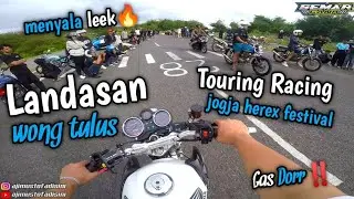 JOGJA HEREX FESTIVAL 2025🔥 LANDASAN PACU FULL RACE Dipenuhi bodi toring mesin racing‼️