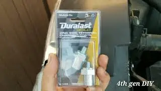 Adapting Side post battery to Top post