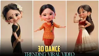 AI Baby Dance Video Kaise Banaye 😍 | Free 3D Cartoon Baby Dance Video Tutorial