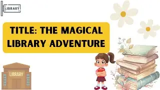 The Magical Library Adventure | English Story | Learn English through Stories | Interesting Story