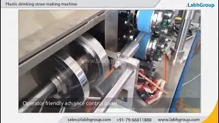 Plastic drinking straw making machine | Labh Group