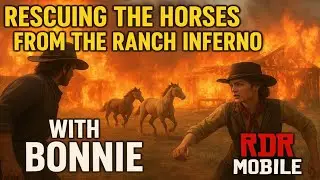 Rescuing the Horses from the Ranch Inferno with Bonnie &ndash; RDR Mobile
