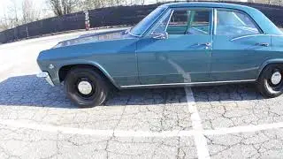Документирование Chevrolet Biscayne 1965 года выпуска.