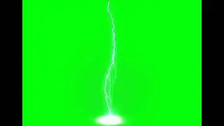 Ecran vert eclair 