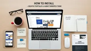 Как установить тему WordPress Ohio &ndash; Creative Portfolio & Agency