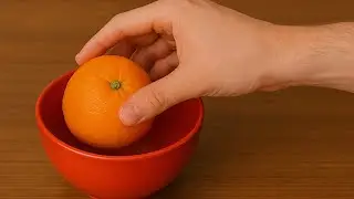 How To Remove An Orange From A Red Bowl Easy