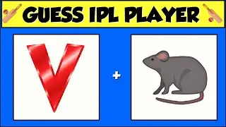 Guess IPL Player by Emoji Challenge | NEW EMOJIS to GUESS @liveinsaan