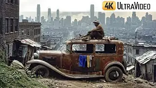 History in Color: America, Where the Car Was Home. Poor, But Unbroken