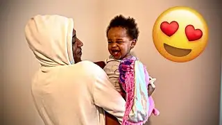 SURPRISING MY DAUGHTER NYOMIE DREAM FOR HER BIRTHDAY!! *She had no idea I was coming*