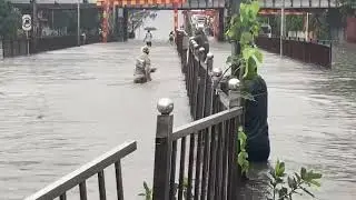 Mumbai Rains visual from Sion 2020