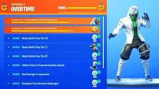 *NEW* FREE OVERTIME REWARDS in Fortnite! (SEASON 8)