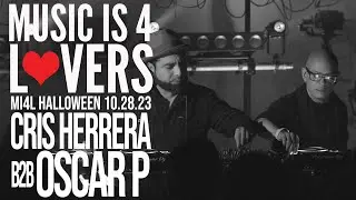 Cris Herrera b2b Oscar P at Music is 4 Lovers Halloween After-Horrors [2023-10-28 San Diego MI4L.com