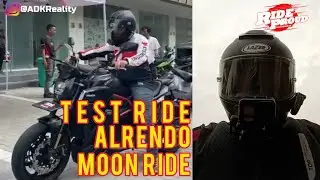 Test Ride Motor Listrik Alrendo, Moon Ride, Alessa di HPZ Link BSD