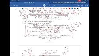 [Hóa đại cương]Giải toàn bộ bài tập chương Entropy, thế đẳng áp và chiều phản ứng hóa học