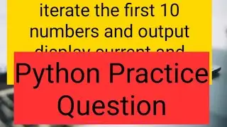 sum of current and previous number in python | Basic concept of python