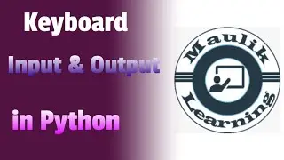 Keyboard input & Output in Python