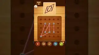 Line Puzzle String Art Bamboo Level 18 Solution