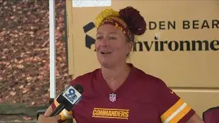 Tailgating before Commanders vs. Giants