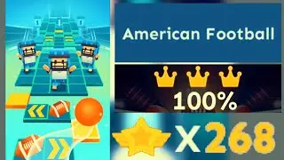 Rolling Sky - American Football [WORLD RECORD]