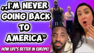 American black man talks about his life & wife in Romania. 