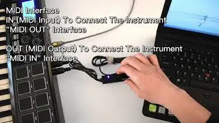 【DOREMiDi】How To Use MIDI To USB-A Cable(MTU-10)