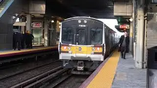 Long Island Railroad Trains at Jamaica and Woodside