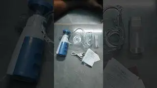 Mesh nebulizer unboxing and using #meesho #babyproducts  #nebulizer#youtubeshorts#baby #care