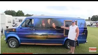 1976 Custom Ford Van by Don Noone. 