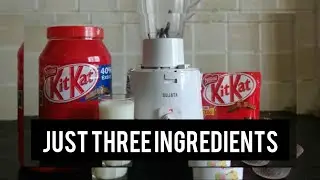KITKAT MILKSHAKE RECIPE | SMOOTHIE | SIMPLE & EASY | FOOD WORLD 2020