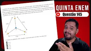 quest&atilde;o 145 | Matem&aacute;tica ENEM 2024 Prova Amarela