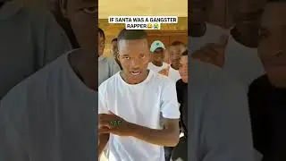 IF SANTA WAS A GANGSTER RAPPER? 😂 #funrapper #foryou #indianrapper #youtubeshorts #shorts
