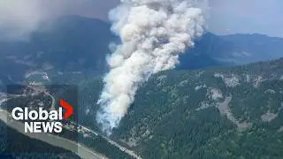 Hot, dry conditions fuel BC wildfires as evacuation orders expand
