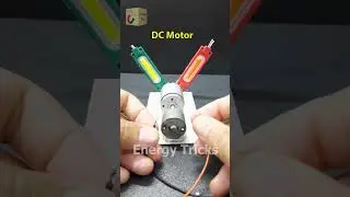 How a DC Motor Change the Direction of the Generated Energy #shorts