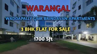 FLAT FOR SALE  // Gmr brindavan gated Community apartments // Hanamkonda// waddapally