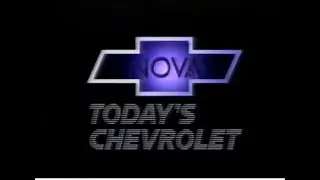 1986 Chevy Nova Commercial