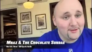 An Emotional Mraz Gets His Breakfast Ice Cream Sundae - The D.A. Show
